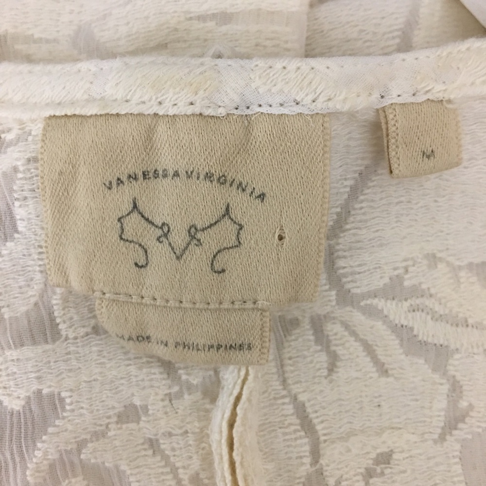 Anthropologie Vanessa Virginia Lacework Tank - Picture 7 of 7